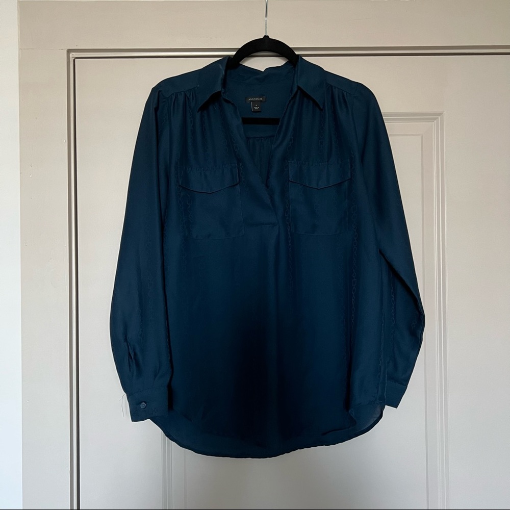 Ann Taylor Camp Shirt